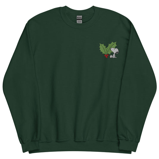 Peanuts Snoopy Crewneck Sweatshirt Select a Birth Month Flower Pattern-50