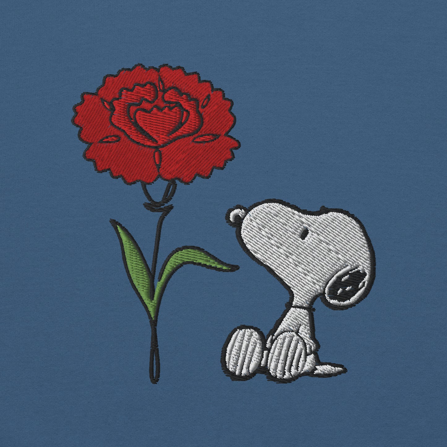 Peanuts Snoopy Crewneck Sweatshirt Select a Birth Month Flower Pattern