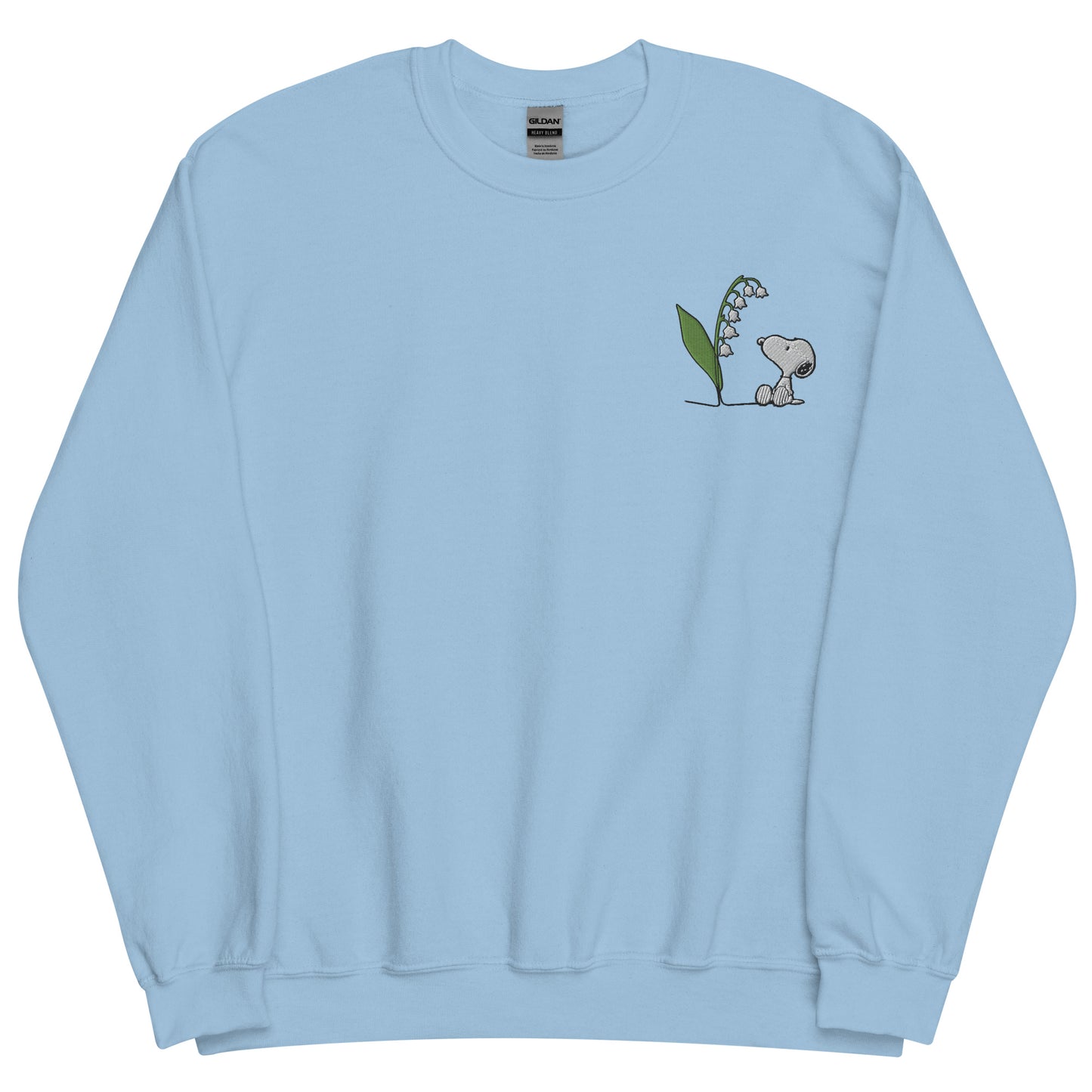 Peanuts Snoopy Crewneck Sweatshirt Select a Birth Month Flower Pattern