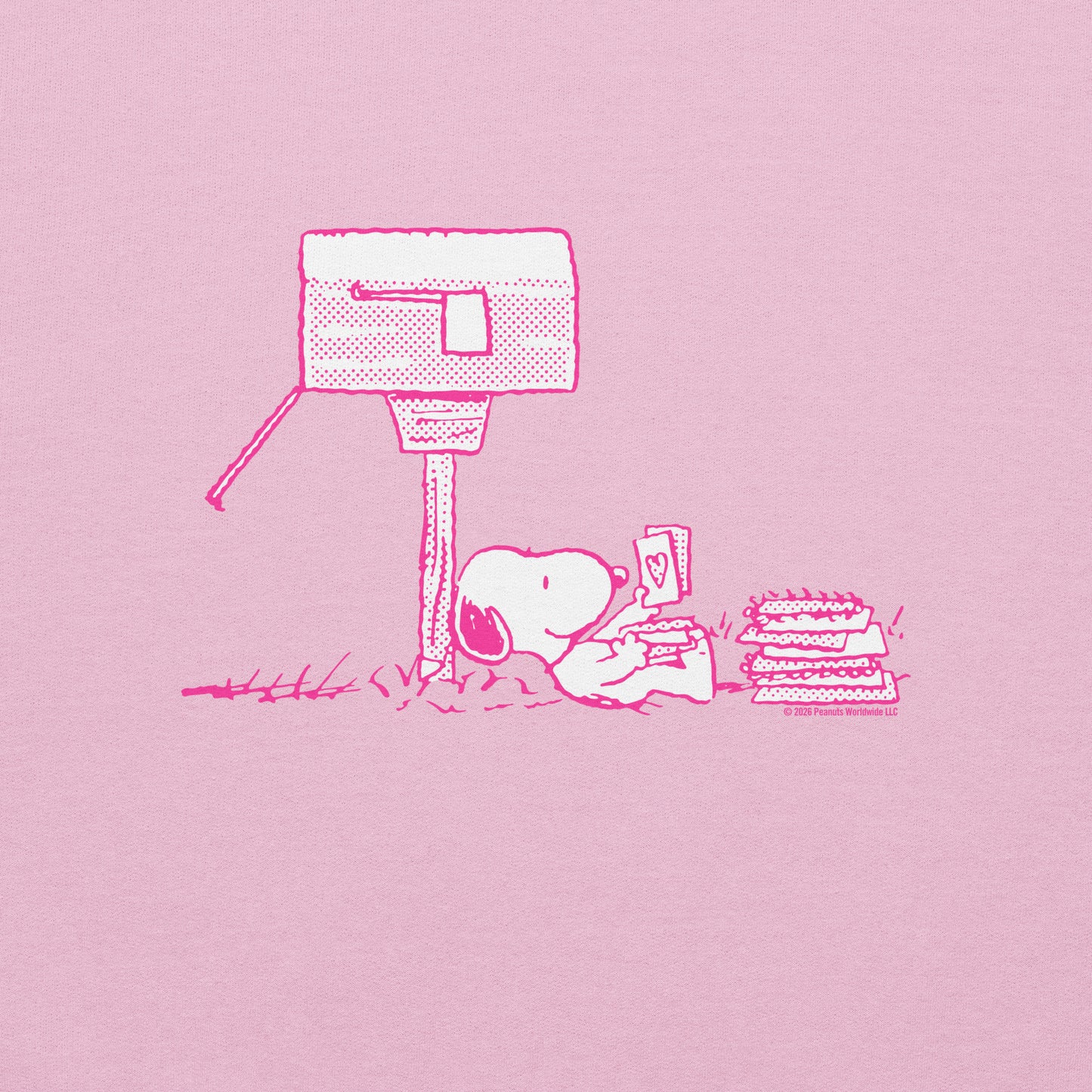 Peanuts Sweatshirt Love, Snoopy