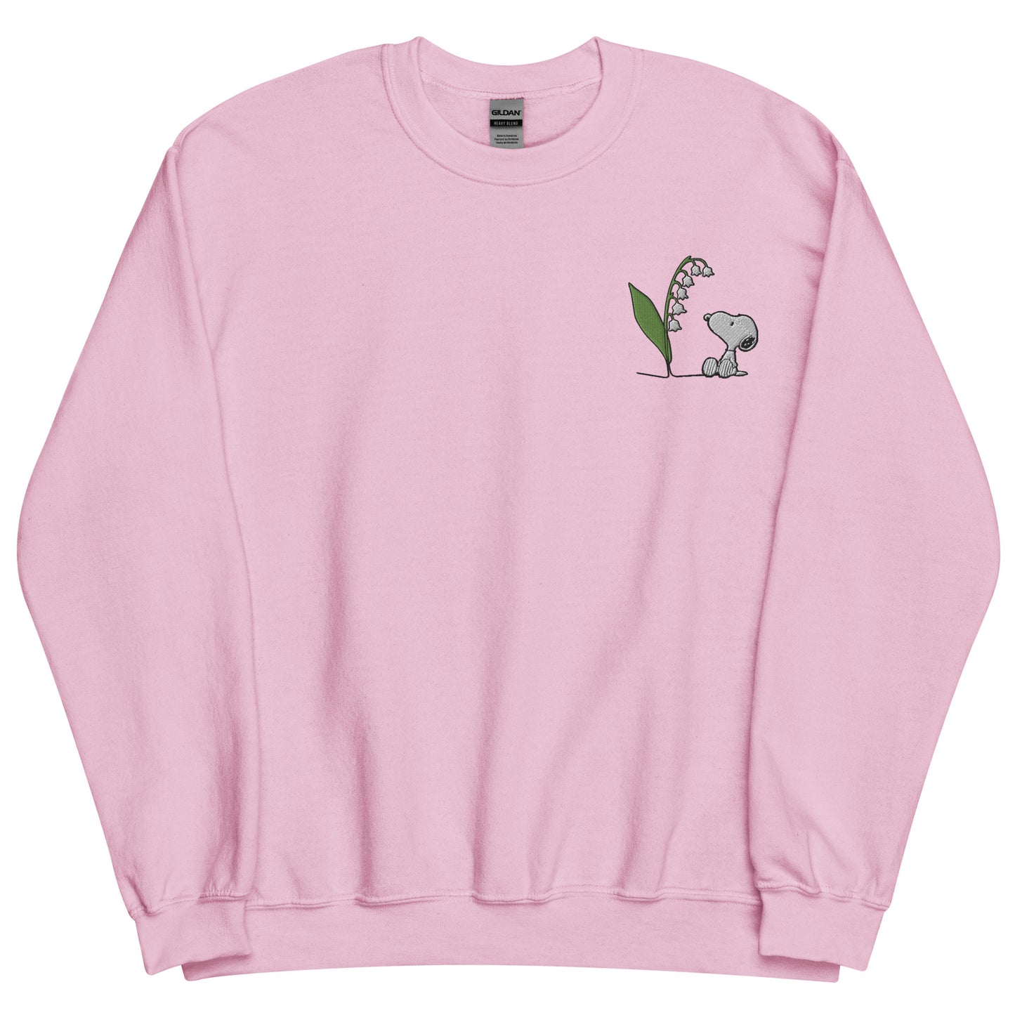Peanuts Snoopy Crewneck Sweatshirt Select a Birth Month Flower Pattern
