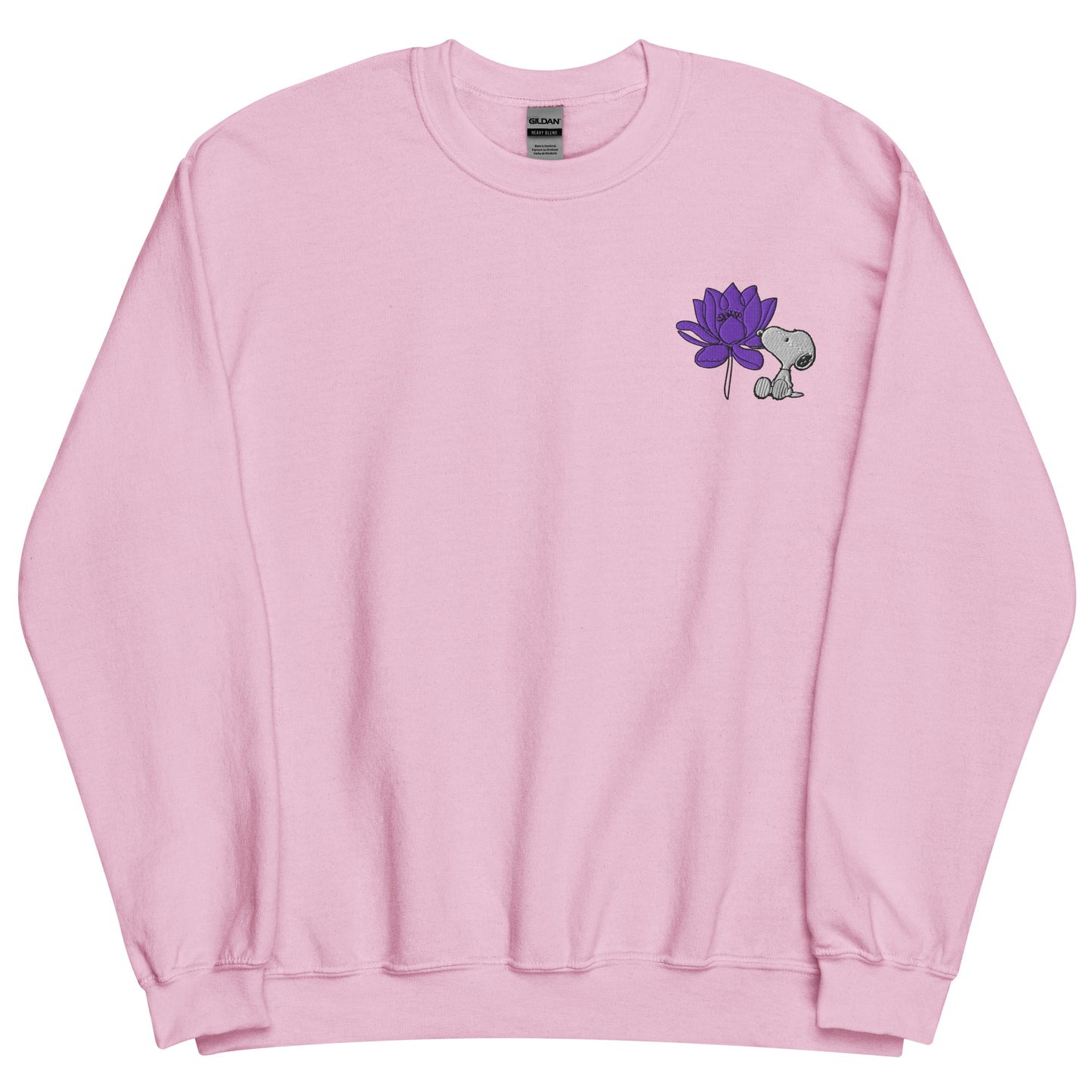 Peanuts Snoopy Crewneck Sweatshirt Select a Birth Month Flower Pattern