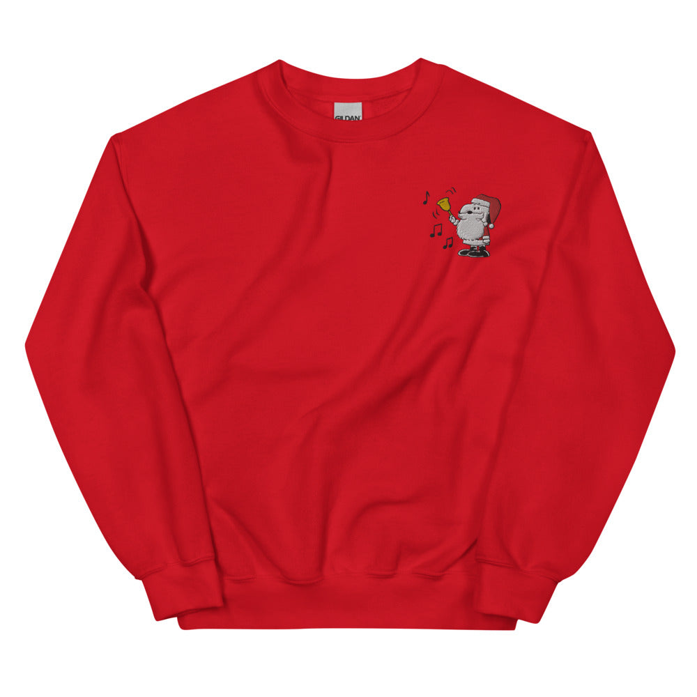 Snoopy Santa Embroidered Adult Crewneck