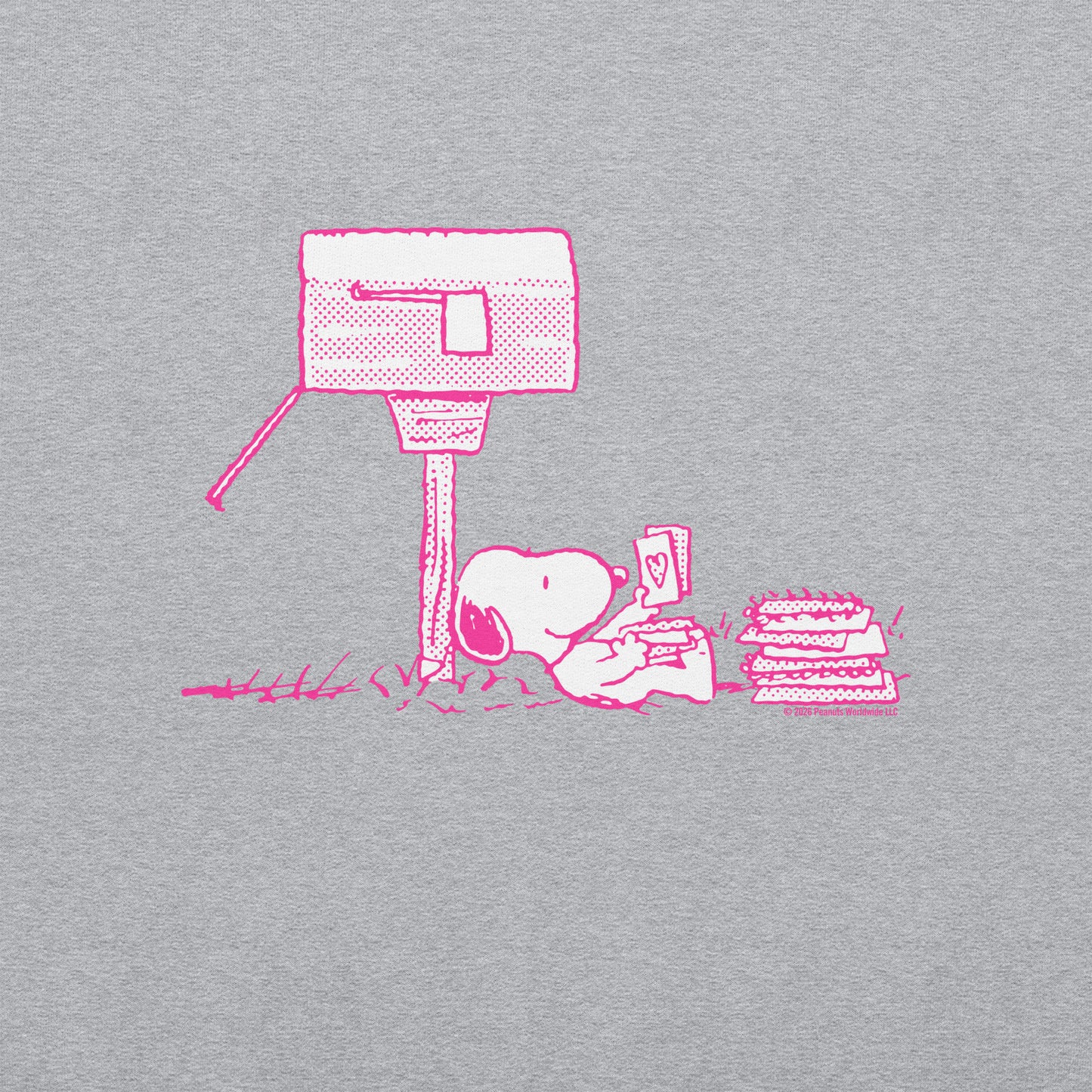 Peanuts Sweatshirt Love, Snoopy