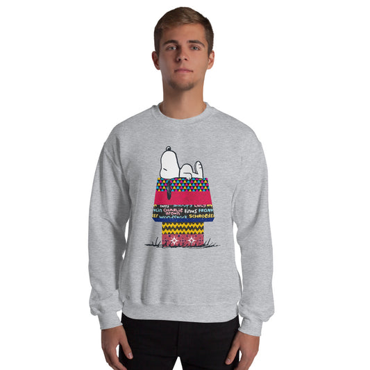 Peanuts Snoopy House Unisex Crewneck-1