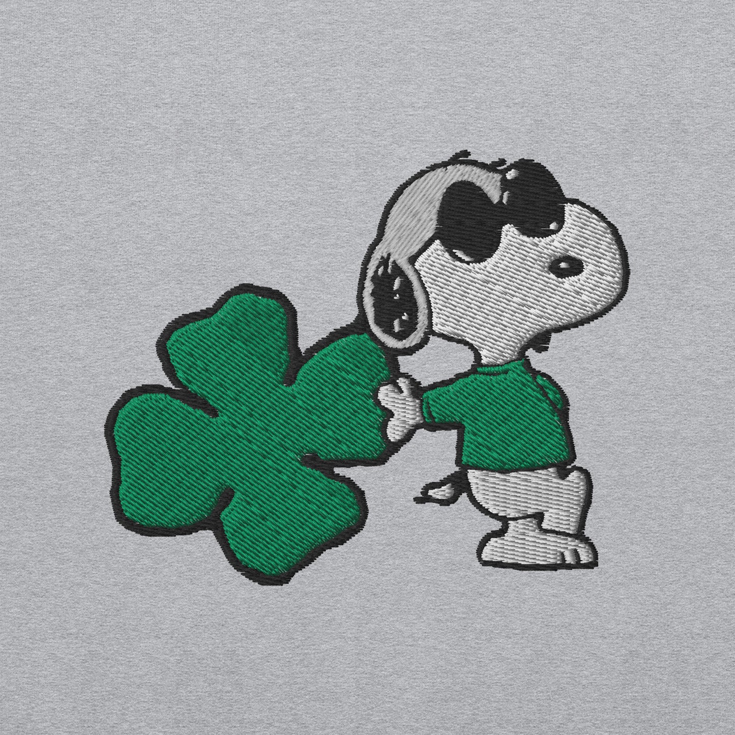 Peanuts Shamrock Sweatshirt Feeling Lucky