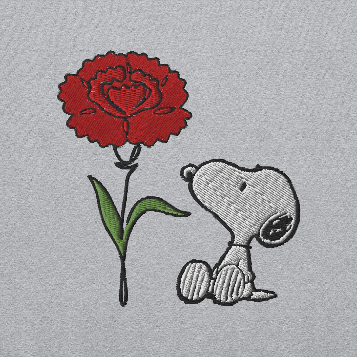 Peanuts Snoopy Crewneck Sweatshirt Select a Birth Month Flower Pattern