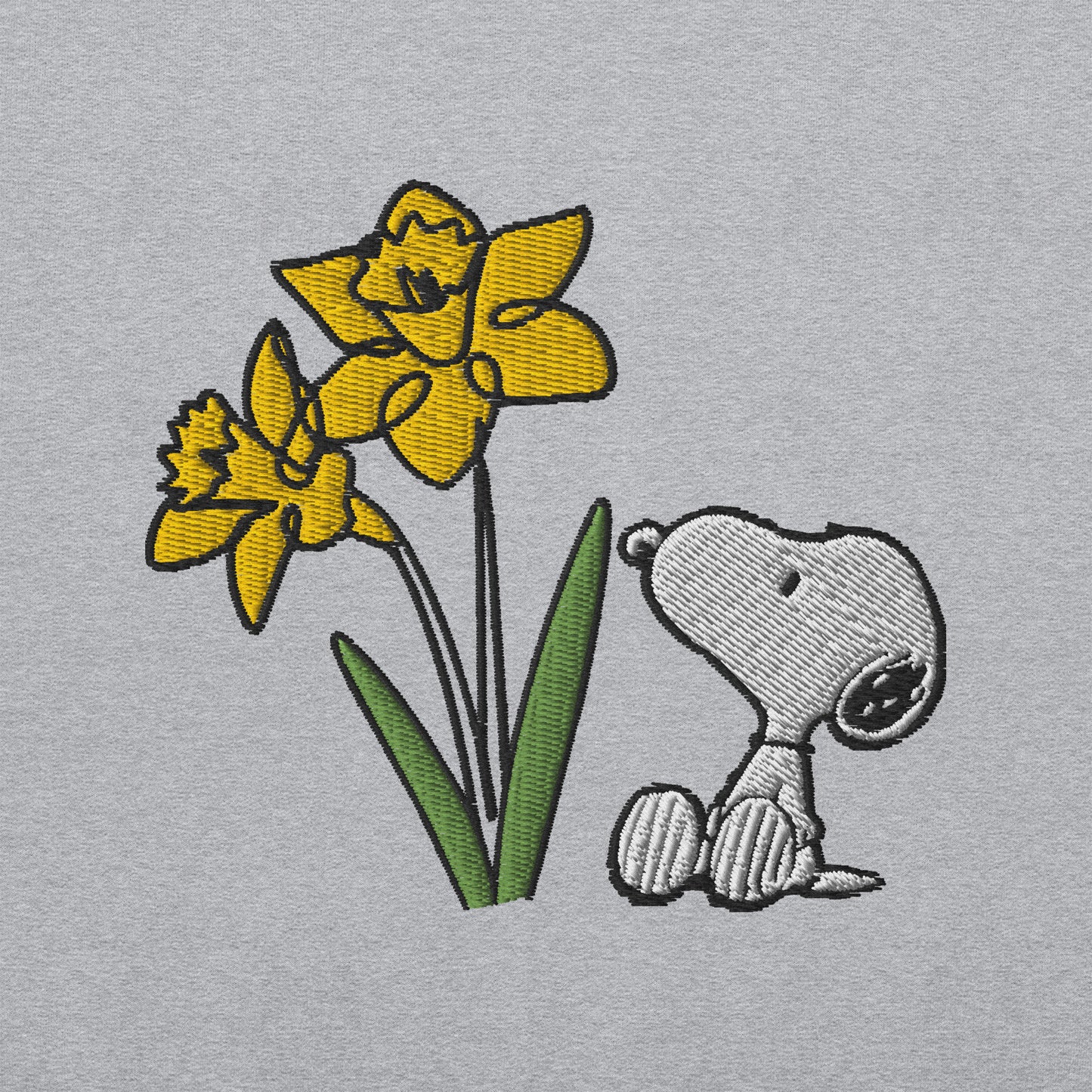Peanuts Snoopy Crewneck Sweatshirt Select a Birth Month Flower Pattern