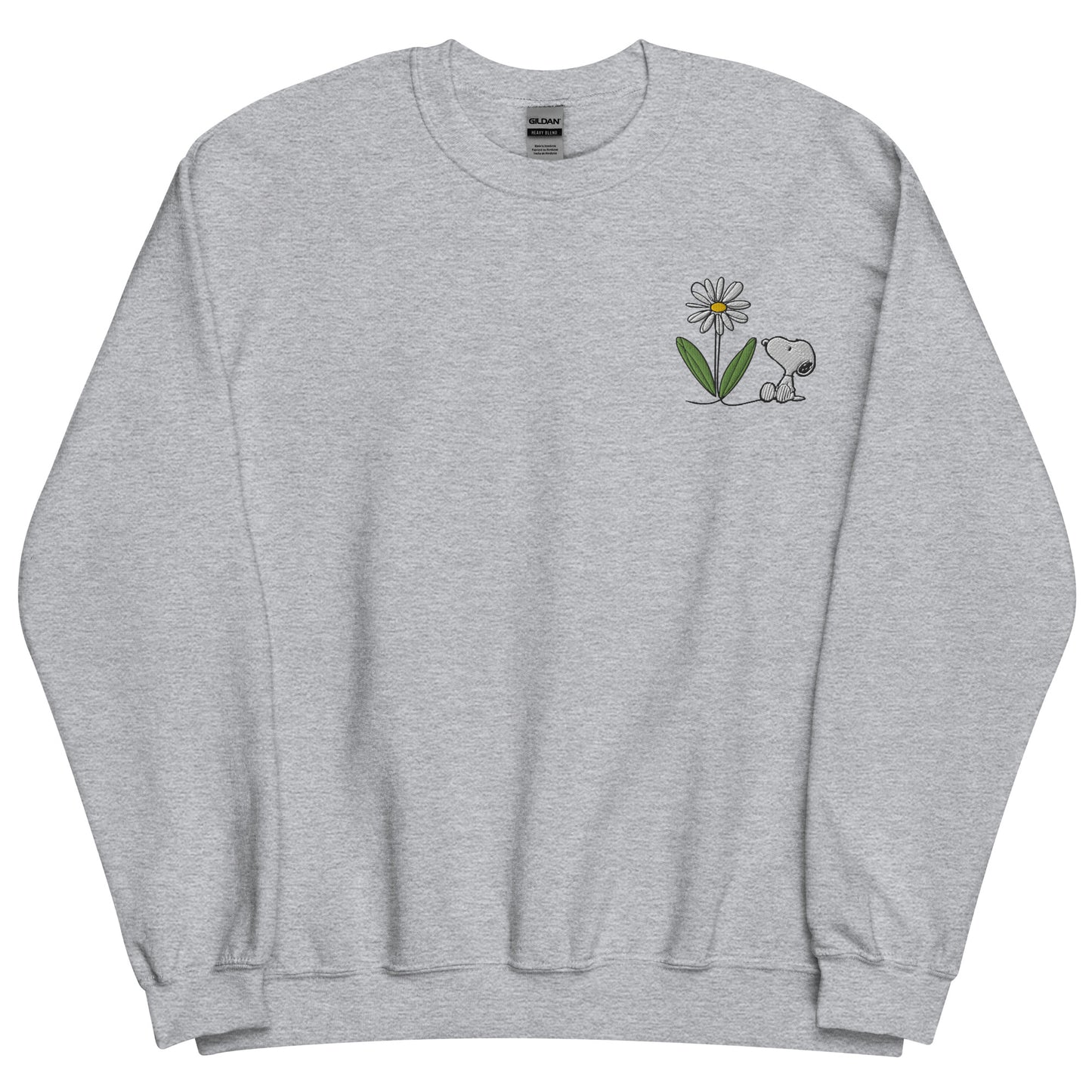 Peanuts Snoopy Crewneck Sweatshirt Select a Birth Month Flower Pattern