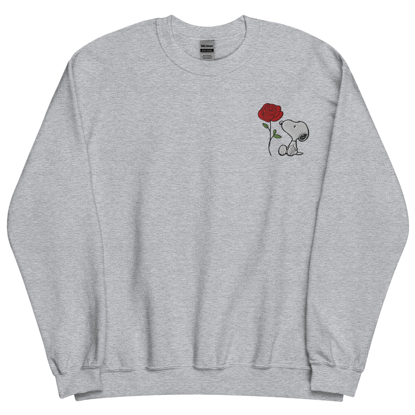 Peanuts Snoopy Crewneck Sweatshirt Select a Birth Month Flower Pattern