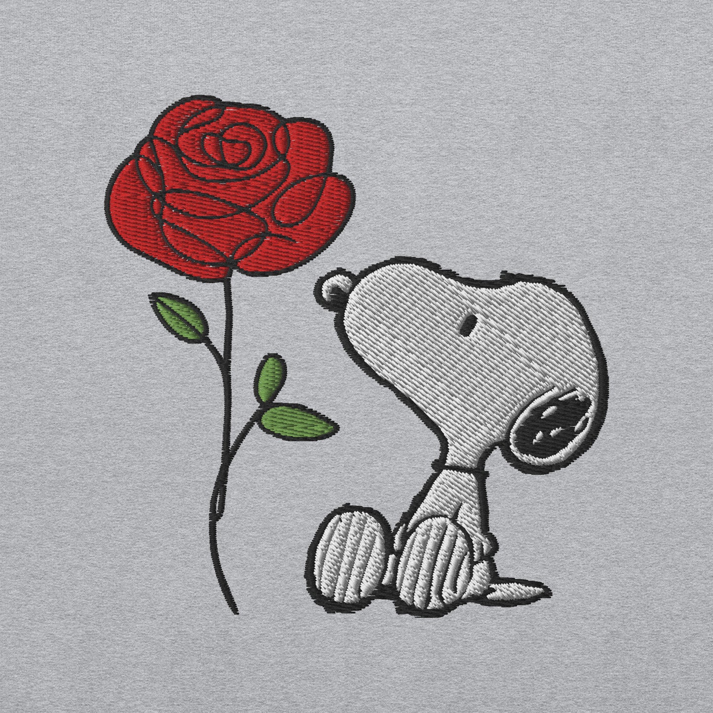 Peanuts Snoopy Crewneck Sweatshirt Select a Birth Month Flower Pattern
