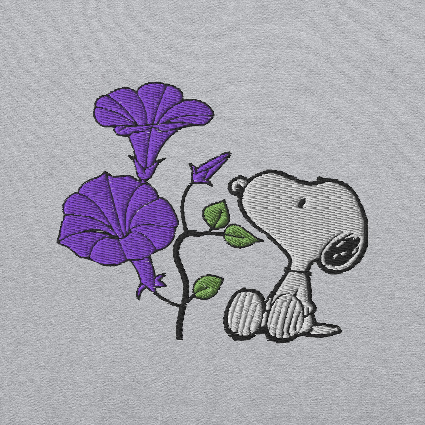 Peanuts Snoopy Crewneck Sweatshirt Select a Birth Month Flower Pattern