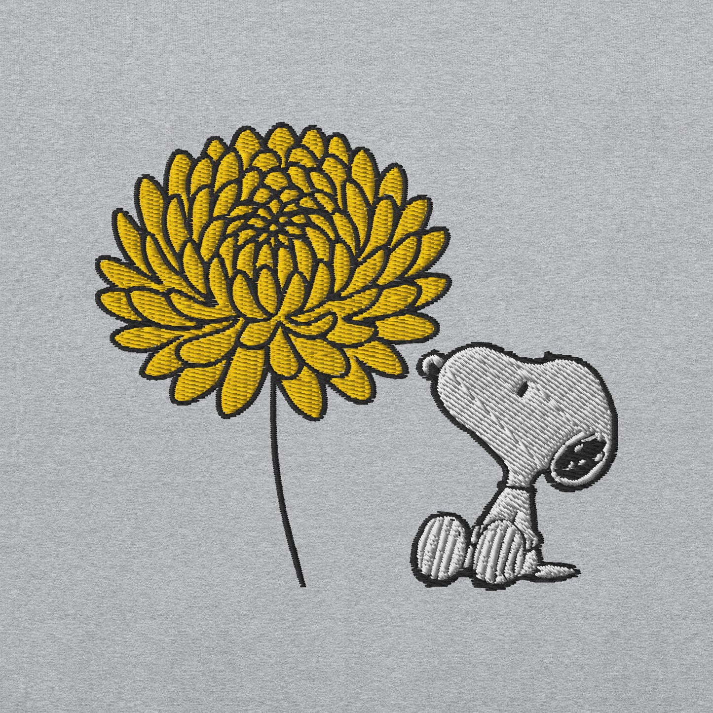Peanuts Snoopy Crewneck Sweatshirt Select a Birth Month Flower Pattern