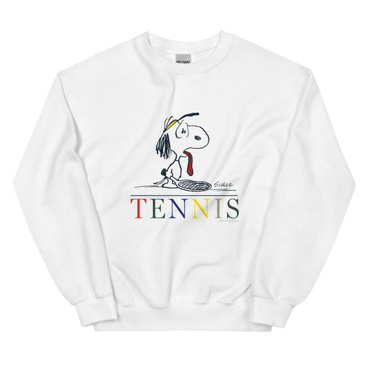 Peanuts Tennis Unisex Crewneck-0