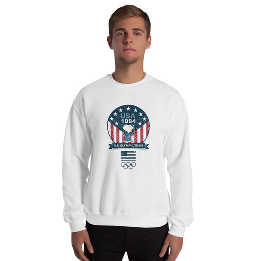 Peanuts Team USA '84 Unisex Crewneck-1