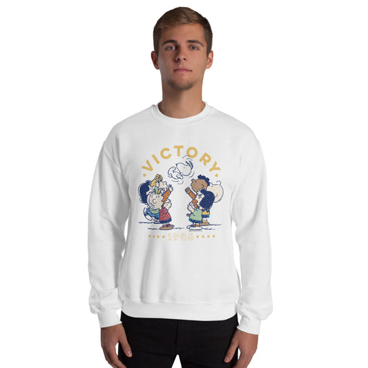 Peanuts Victory Adult Crewneck Sweatshirt-3