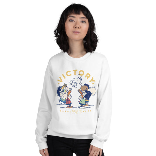 Peanuts Victory Adult Crewneck Sweatshirt-2