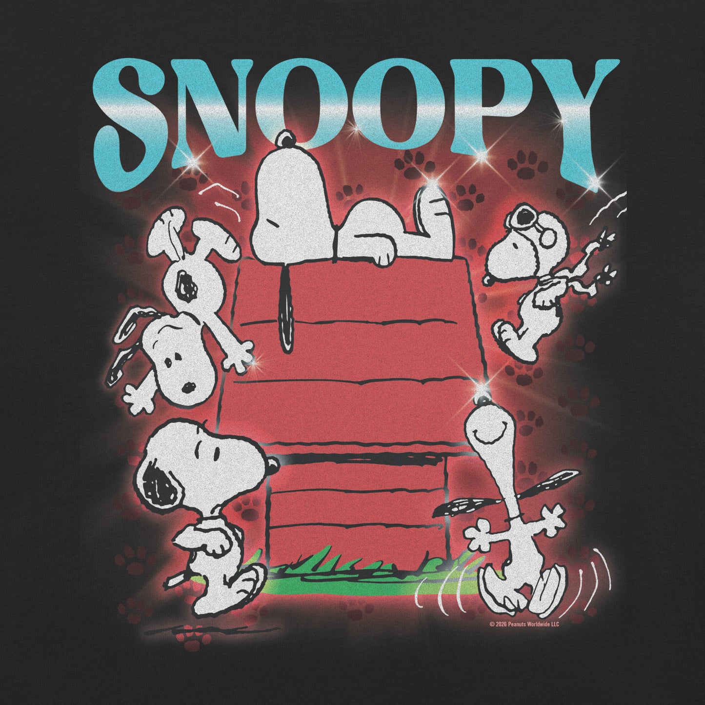 Peanuts Comfort Colors T-Shirt Heartthrob Snoopy