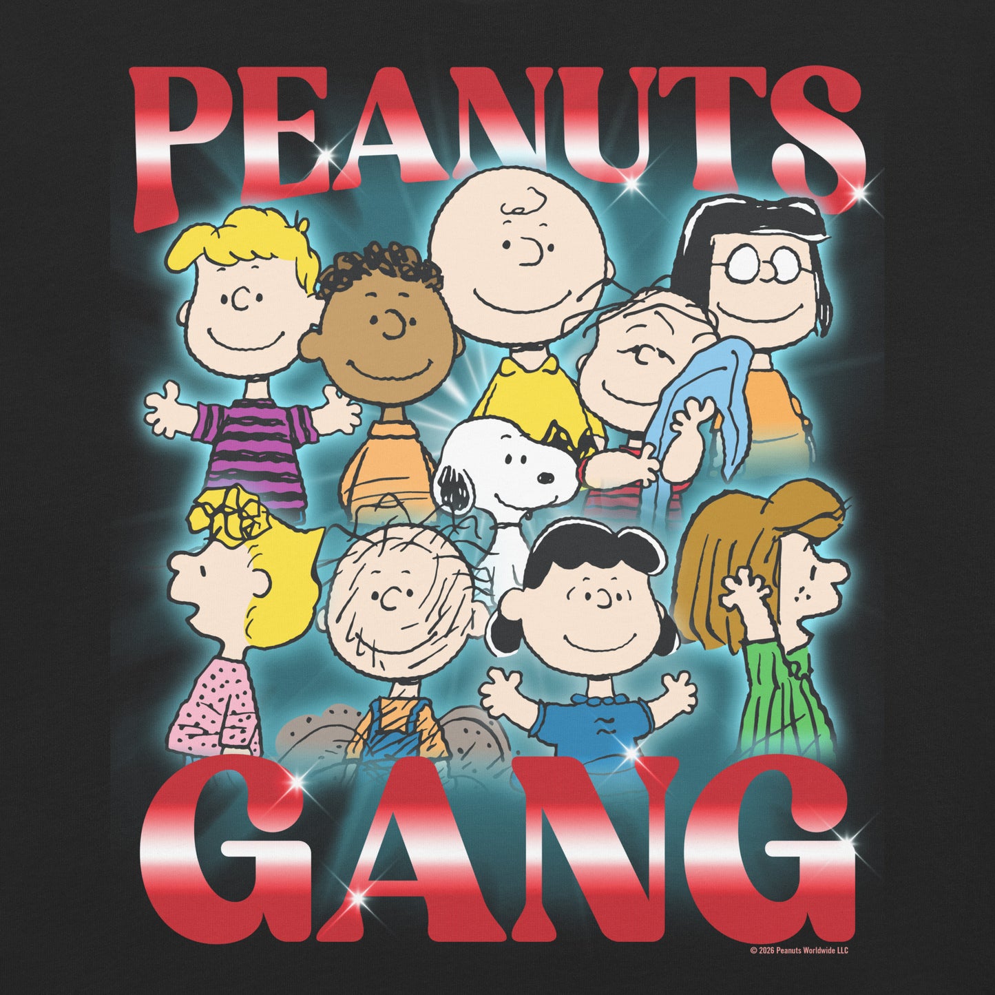 Peanuts Comfort Colors T-Shirt Heartthrob Gan