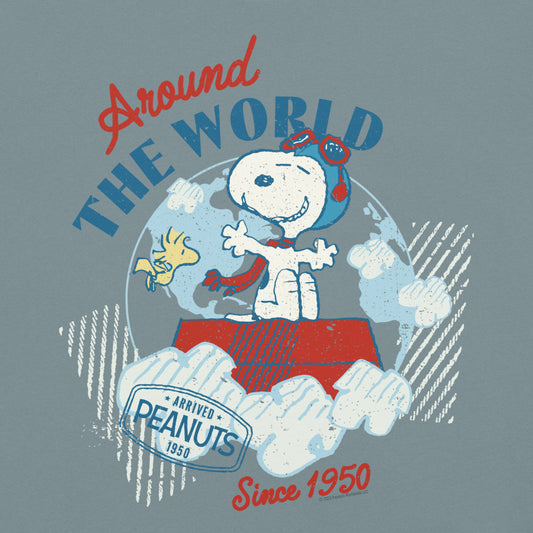 Peanuts Around The World Comfort Colors T-Shirt