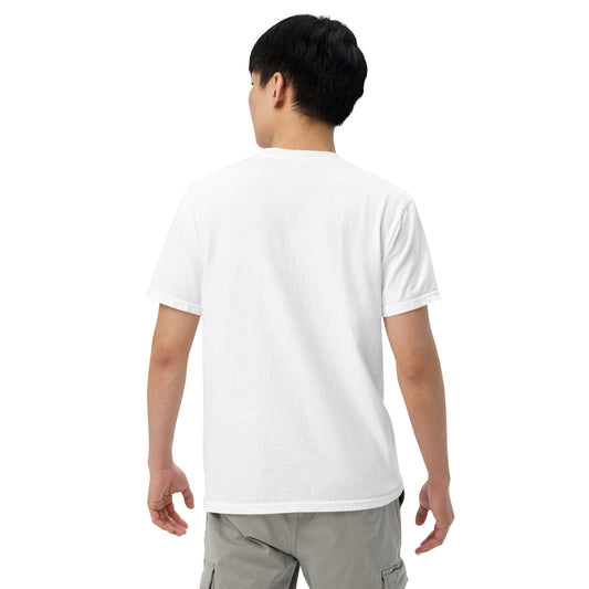 Front view of Peanuts Ready to Teach Heavyweight T-Shirt in White-5