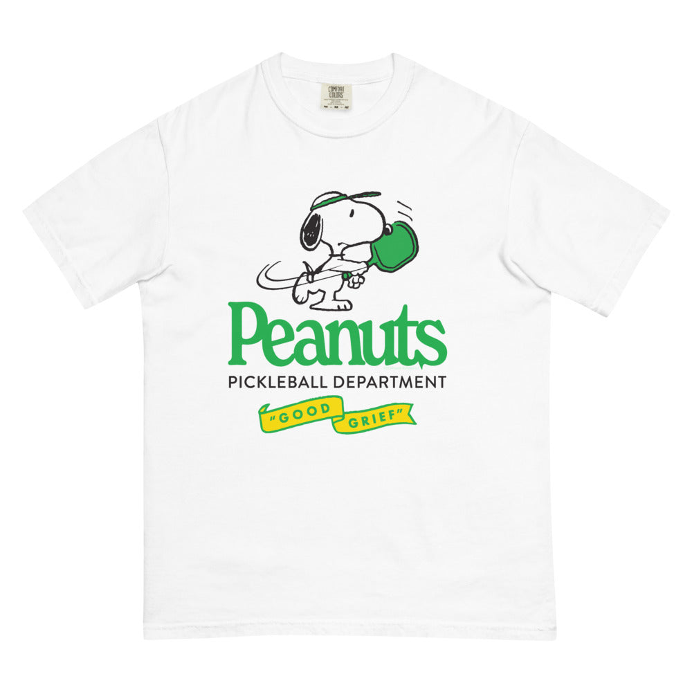 Peanuts Pickleball Department Comfort Colors T-Shirt