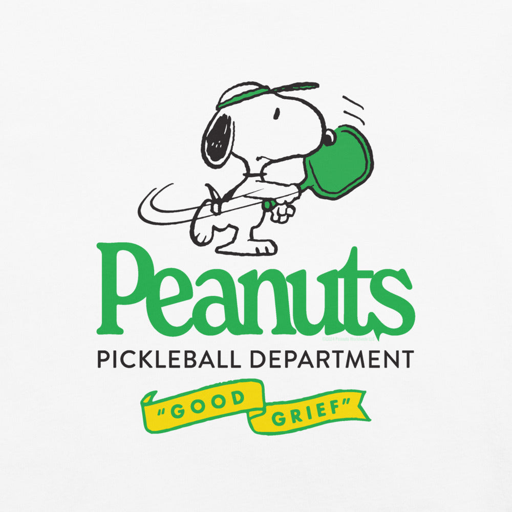 Peanuts Pickleball Department Comfort Colors T-Shirt