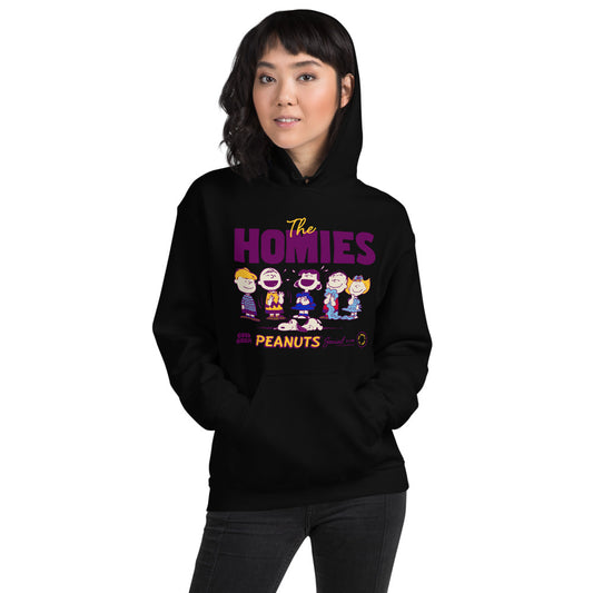 Peanuts The Homies Hoodie Black-2