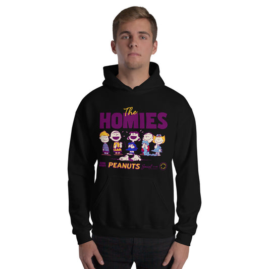 Peanuts The Homies Hoodie Black-3