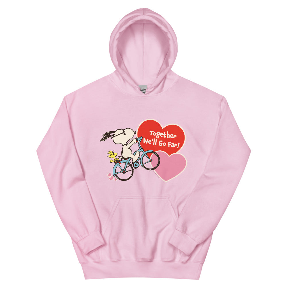 Peanuts Together We'll Go Far Unisex Hoodie