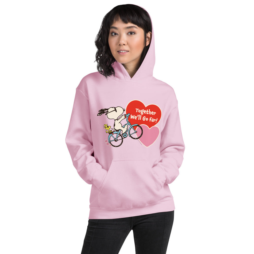 Peanuts Together We'll Go Far Unisex Hoodie