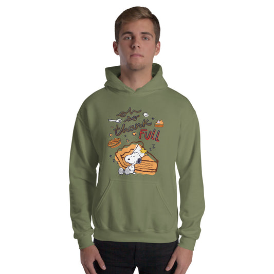 Peanuts Snoopy Oh So Thank FULL Unisex Hoodie-2