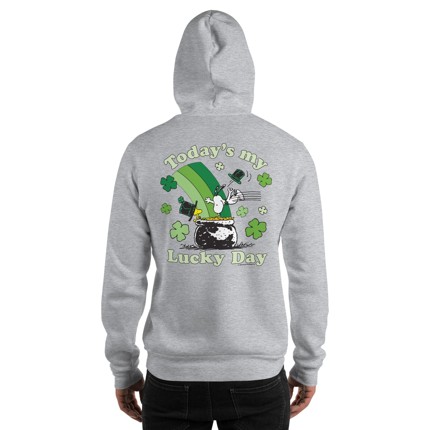 Peanuts Shamrock Hoodie Today’s My Lucky Day