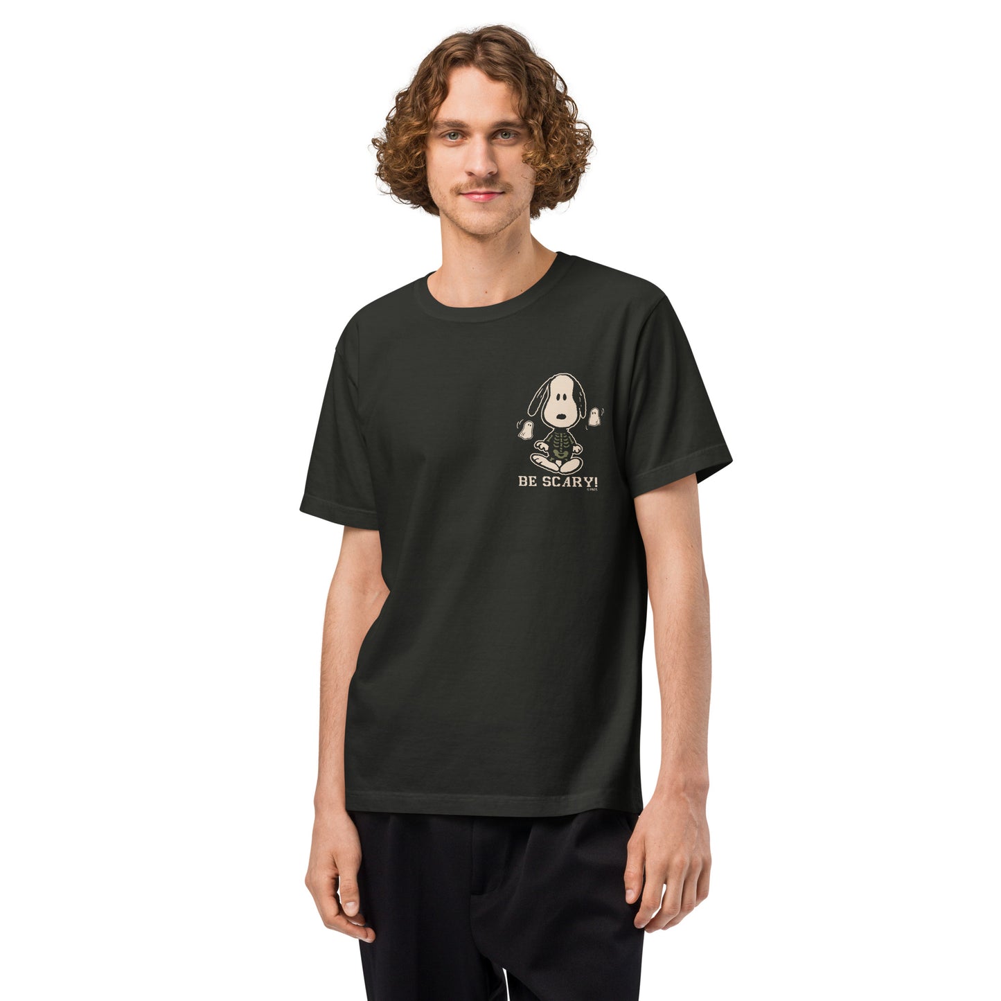 Peanuts T-Shirt Snoopy Sketon