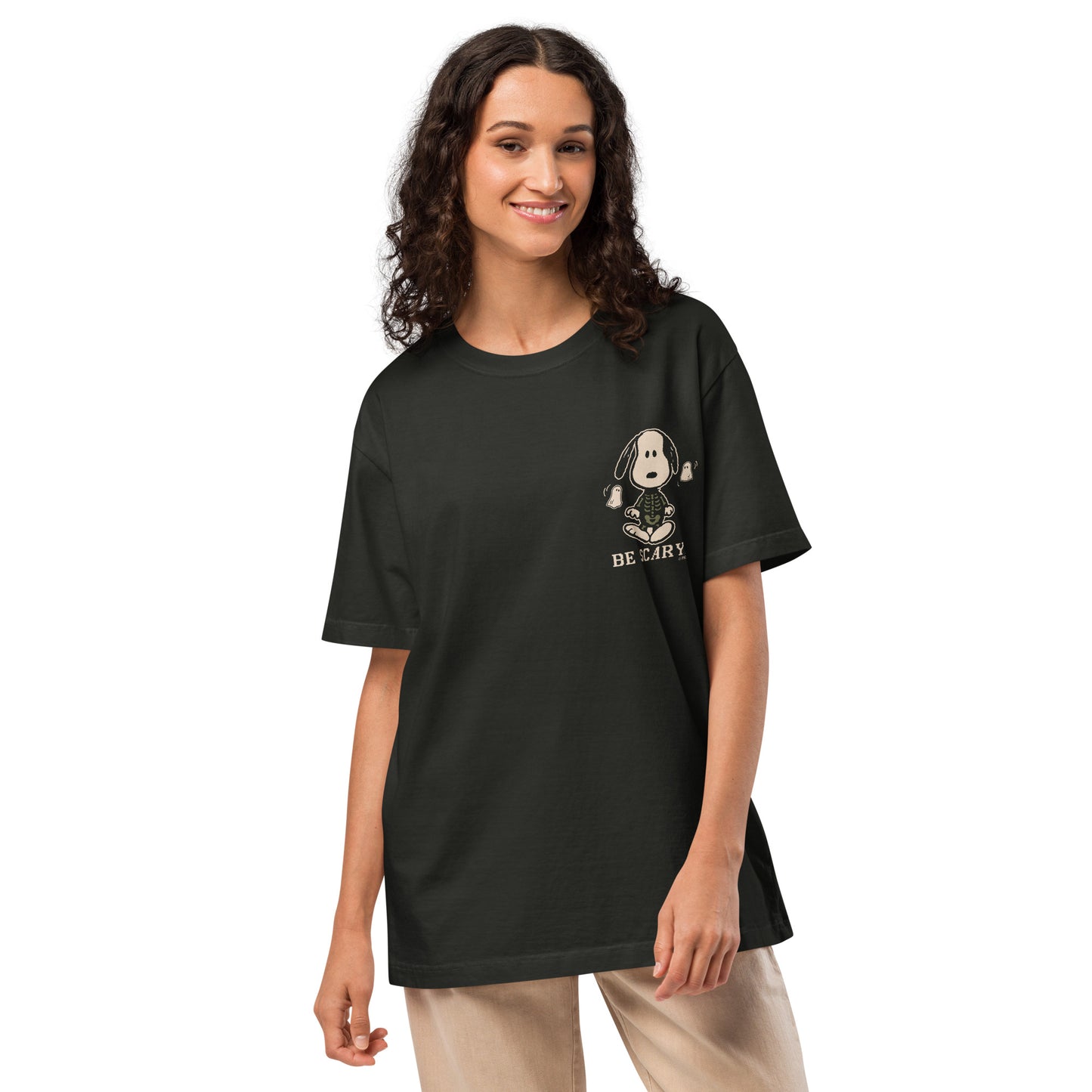 Peanuts T-Shirt Snoopy Sketon