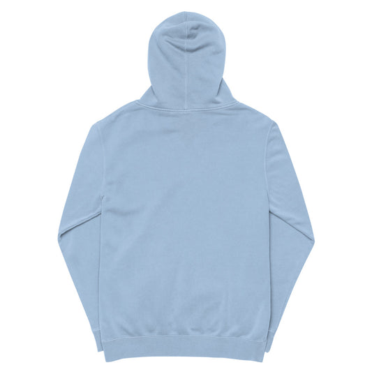 Peanuts Best Buddies Embroidered Hoodie Pigment Light Blue-3