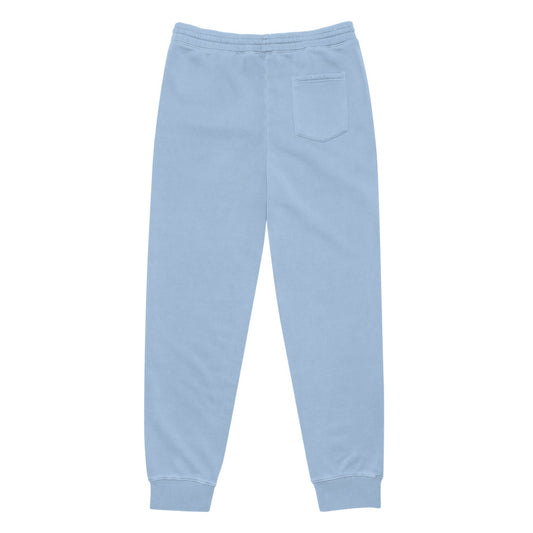 Peanuts Woodstock Embroidered Sweatpants Pigment Light Blue-3