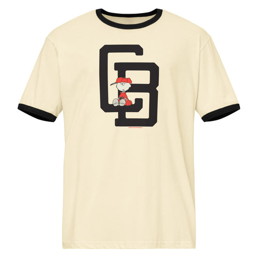 Peanuts Charlie Brown Ringer T-Shirt Natural / Black-0