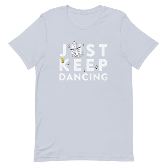 Peanuts Just Keep Dancing Unisex T-Shirt-0