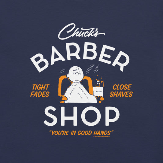 Chuck's Barber Shop Unisex T-Shirt-2