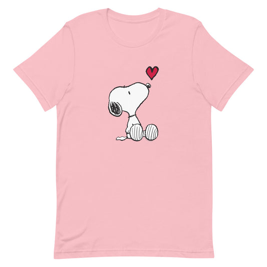 Peanuts Snoopy Heart Unisex T-Shirt