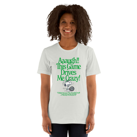 Peanuts This Game Drives Me Crazy Unisex T-Shirt-2