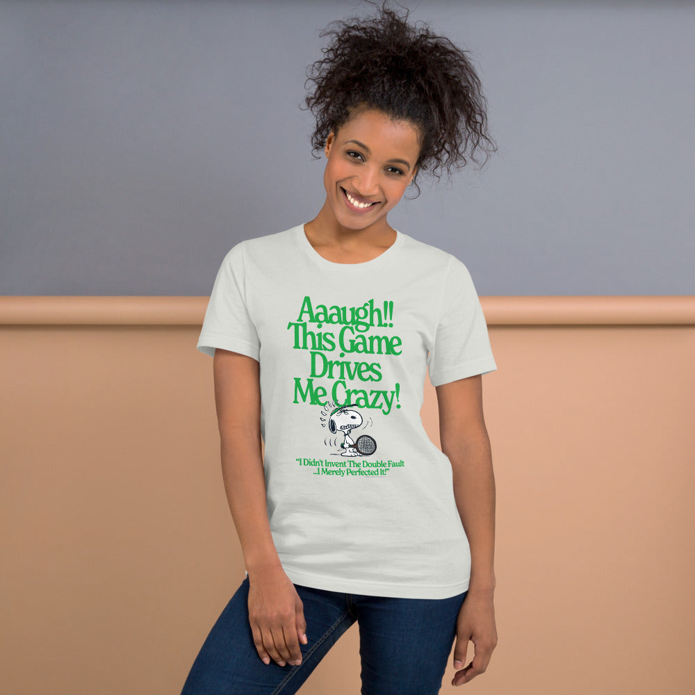 Peanuts This Game Drives Me Crazy Unisex T-Shirt