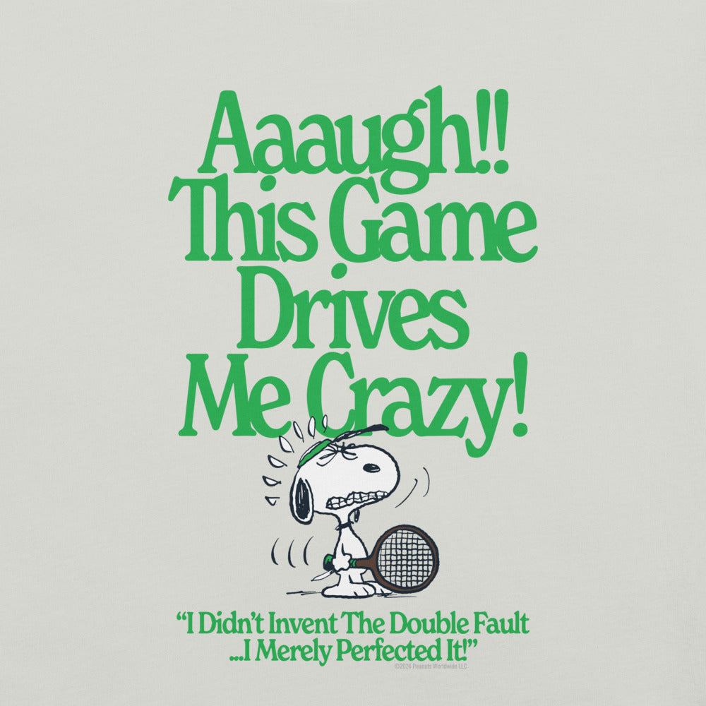 Peanuts This Game Drives Me Crazy Unisex T-Shirt