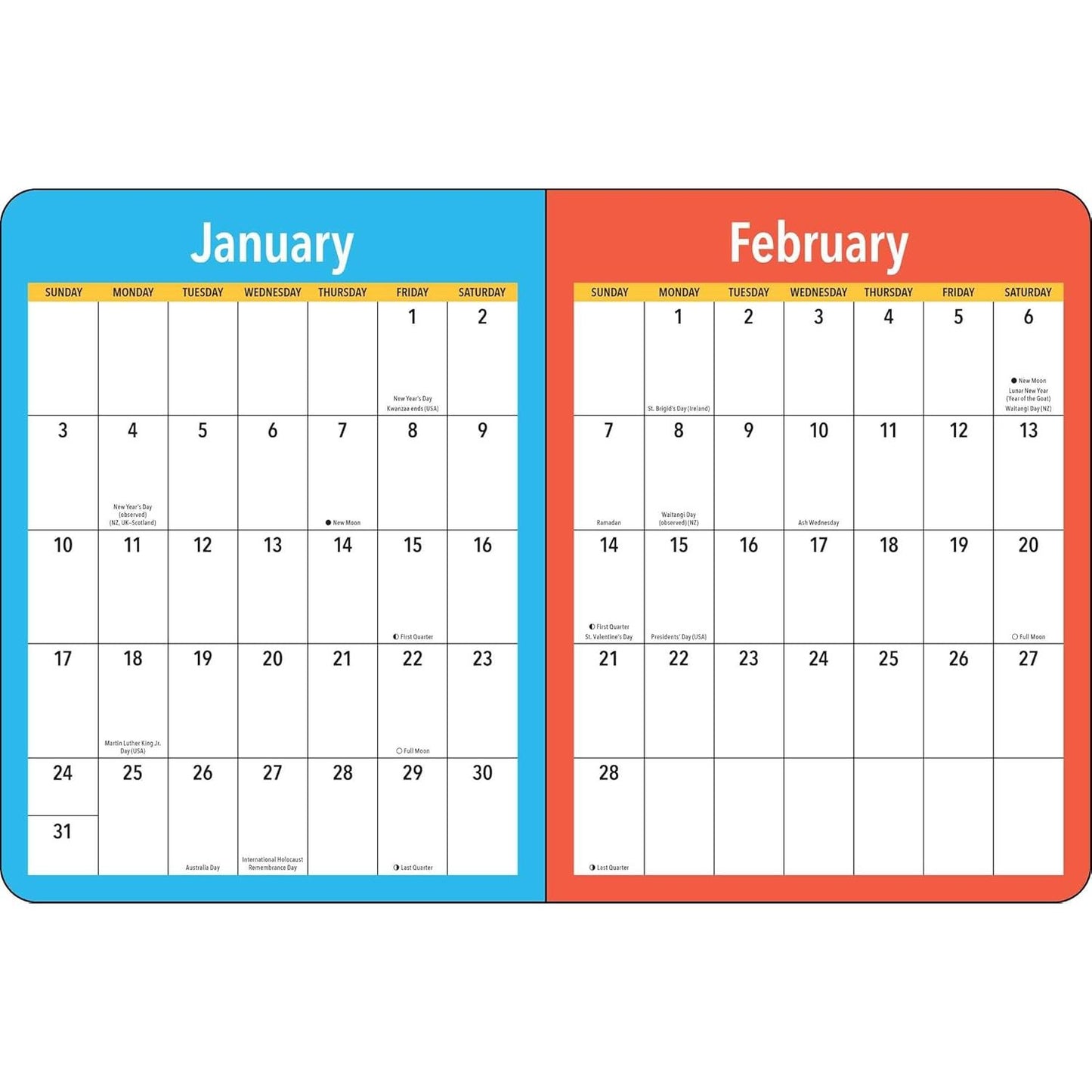 PEANUTS® 2027 Monthly/Weekly Planner Calendar-5