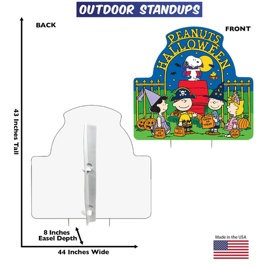 Peanuts Halloween Outdoor Standee-1