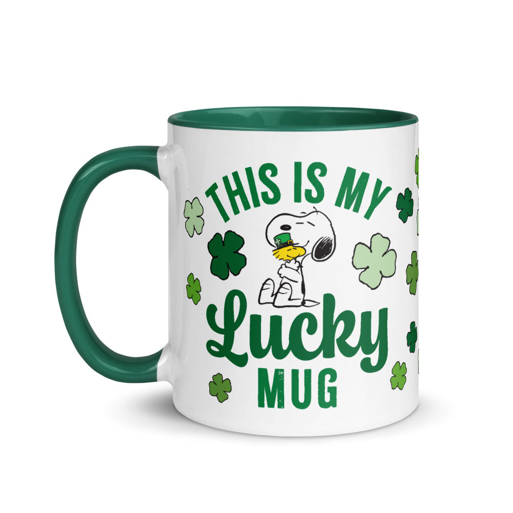 Peanuts Lucky Two Tone Mug