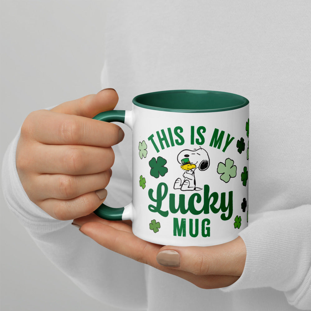 Peanuts Lucky Two Tone Mug