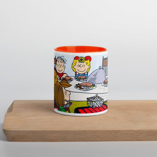 Peanuts Gang A Charlie Brown Thanksgiving Mug 11 oz-4