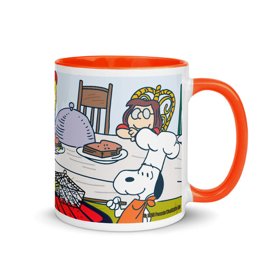 Peanuts Gang A Charlie Brown Thanksgiving Mug 11 oz-2